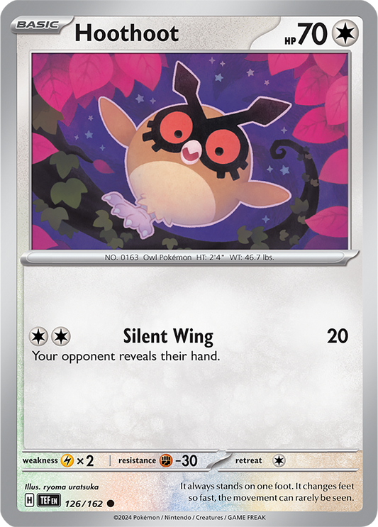 Temporal Forces - 126/162 - Hoothoot