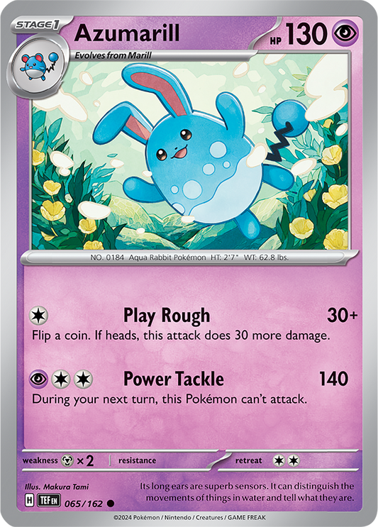 Temporal Forces - 065/162 - Azumarill
