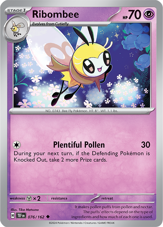 Temporal Forces - 076/162 - Ribombee