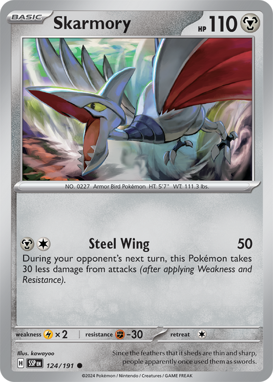 Surging Sparks - 124/191 - Skarmory