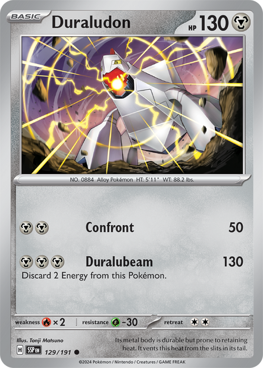 Surging Sparks - 129/191 - Duraludon