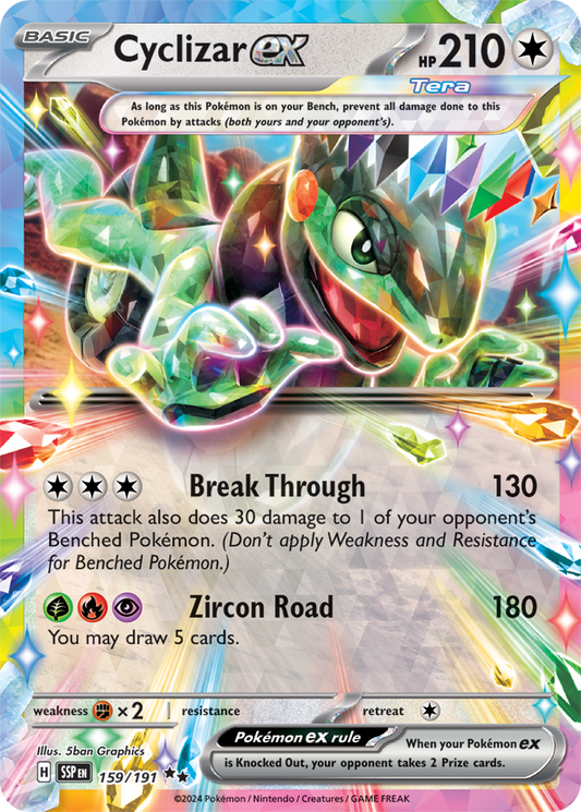 Surging Sparks - 159/191 - Cyclizar ex