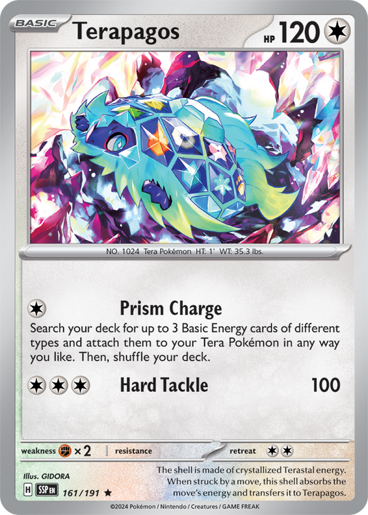 Surging Sparks - 161/191 - Terapagos - Holo