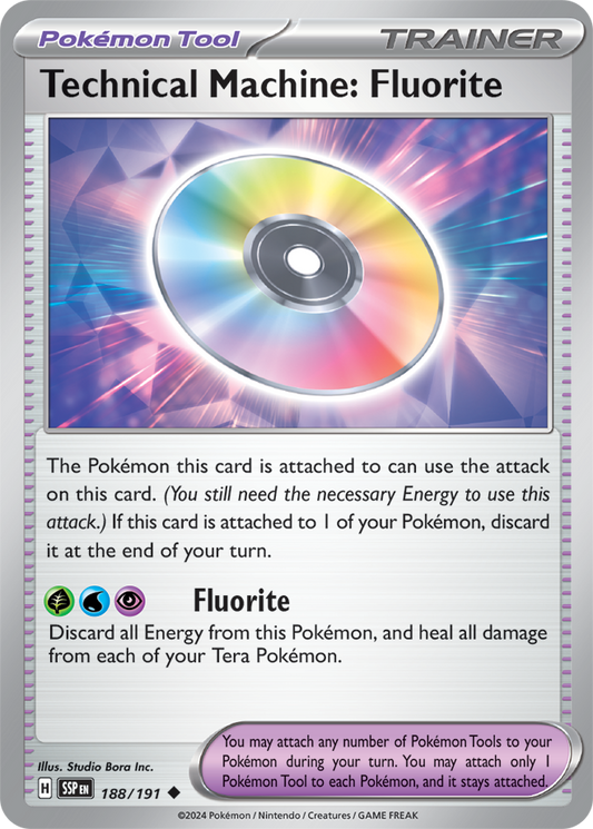 Surging Sparks - 188/191 - Technical Machine: Fluorite