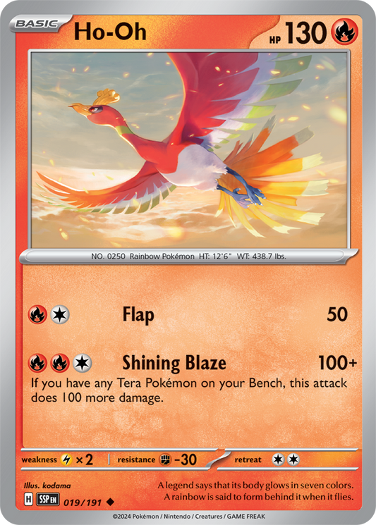 Surging Sparks - 019/191 - Ho-Oh