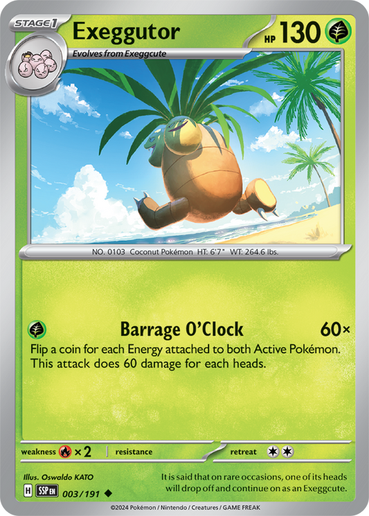 Surging Sparks - 003/191 - Exeggutor