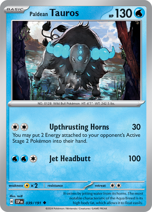 Surging Sparks - 039/191 - Paldean Tauros