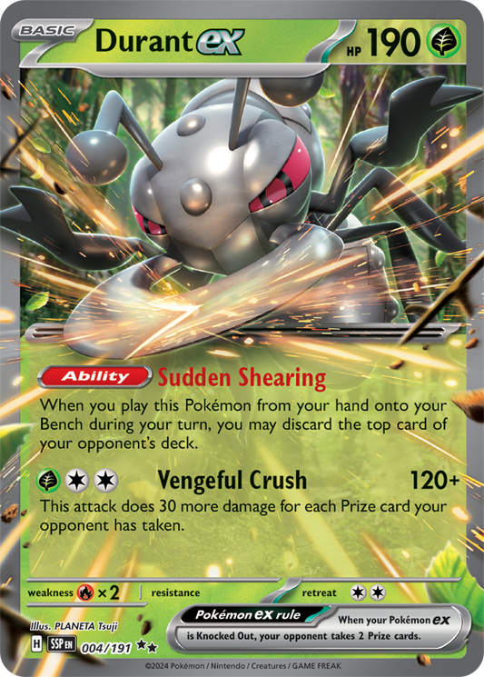 Surging Sparks - 004/191 - Durant ex