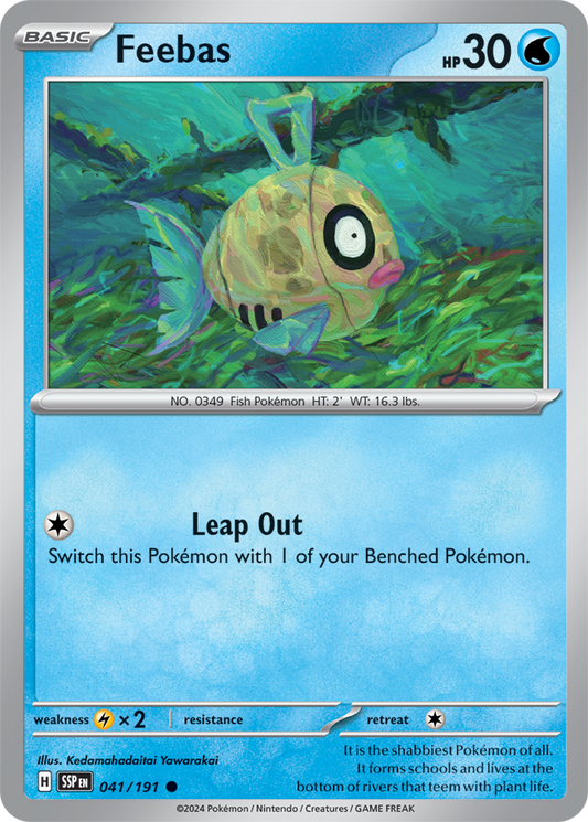 Surging Sparks - 041/191 - Feebas