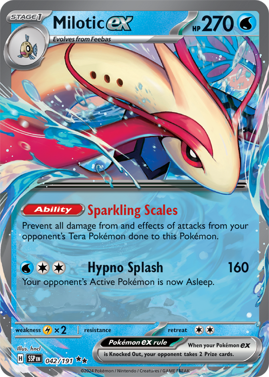 Surging Sparks - 042/191 - Milotic ex