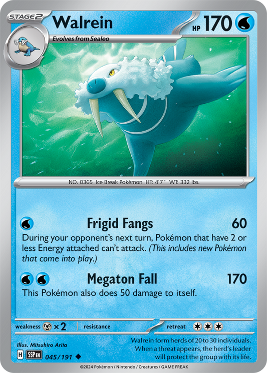 Surging Sparks - 045/191 - Walrein