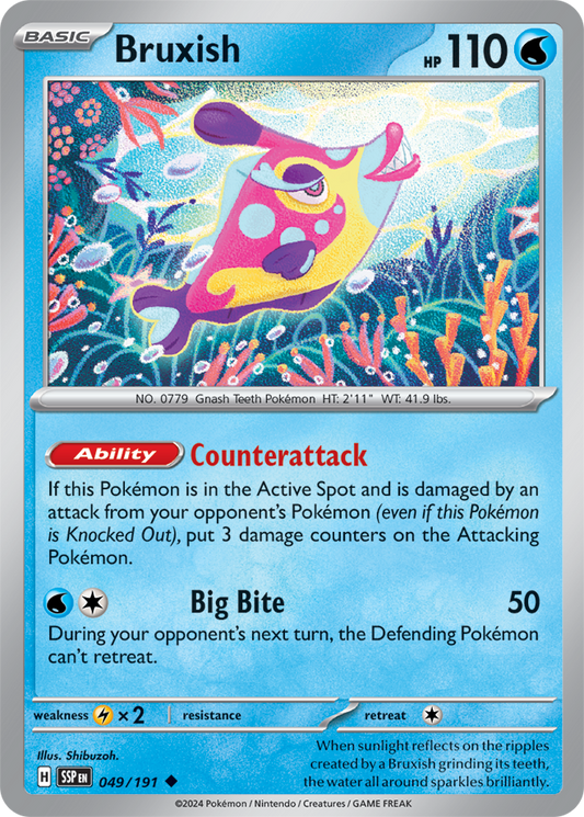 Surging Sparks - 049/191 - Bruxish