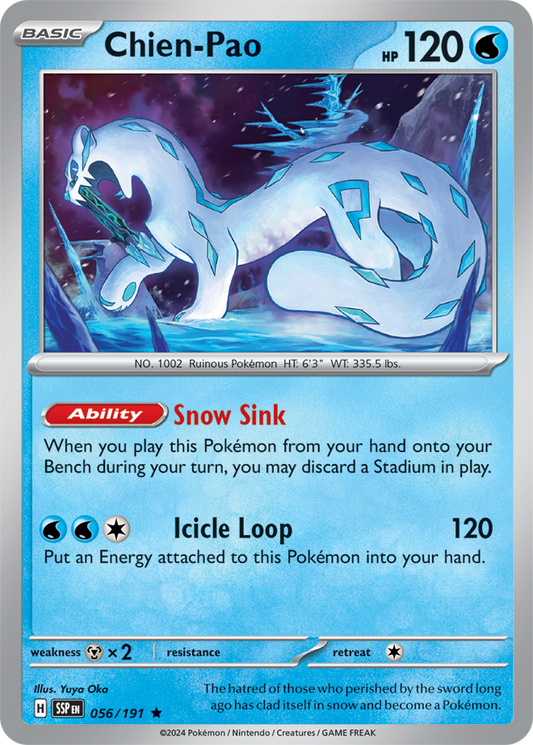 Surging Sparks - 056/191 - Chien-Pao - Holo