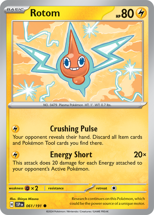 Surging Sparks - 061/191 - Rotom