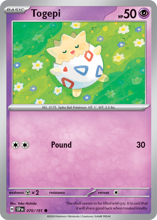 Surging Sparks - 070/191 - Togepi