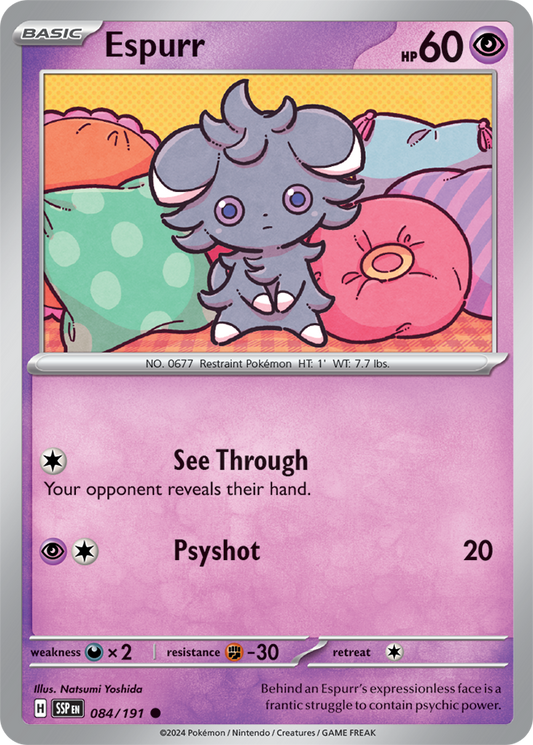 Surging Sparks - 084/191 - Espurr