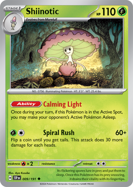 Surging Sparks - 009/191 - Shiinotic