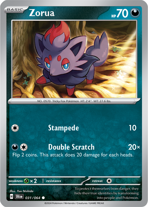 Shrouded Fable - 031/064 - Zorua