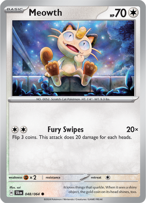 Shrouded Fable - 048/064 - Meowth