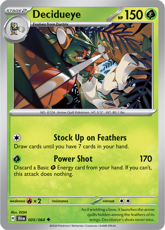 Shrouded Fable - 005/064 - Decidueye