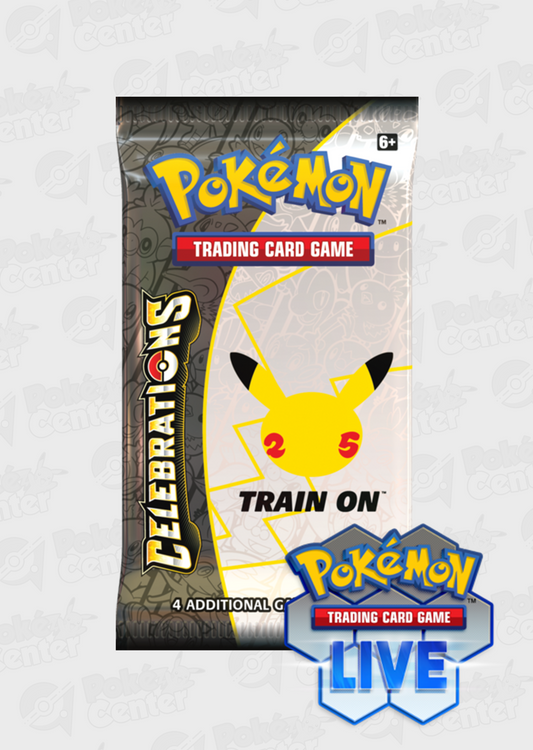 Live Code Card: Celebrations Booster Pack