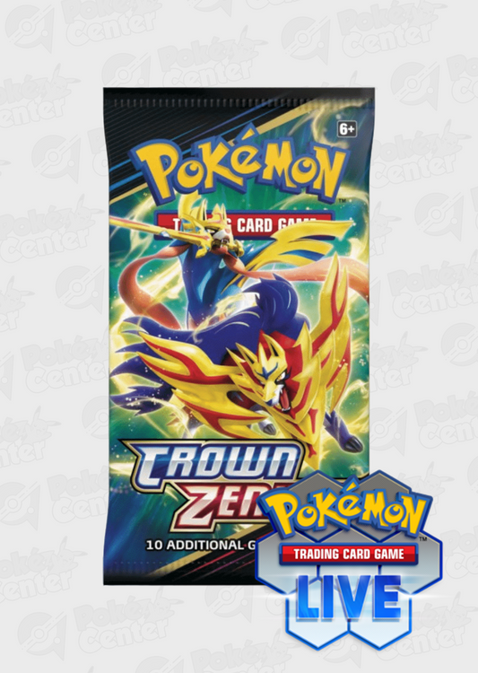 Live Code Card: Crown Zenith Booster Pack