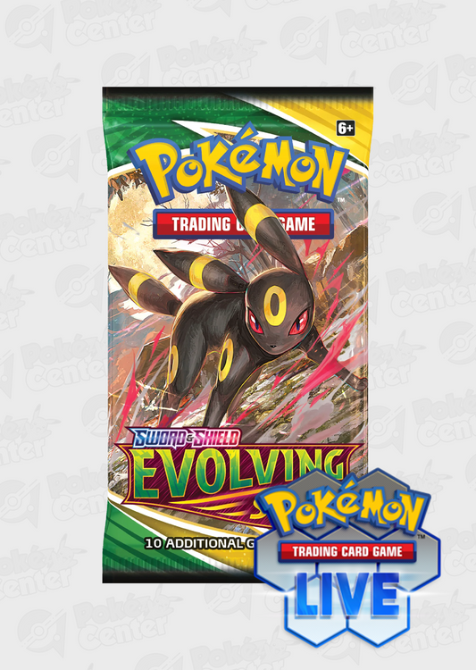 Live Code Card: Evolving Skies Booster Pack