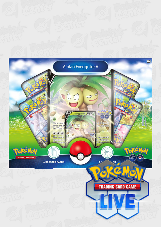 Live Code Card: Pokémon GO Collection: Alolan Exeggutor V