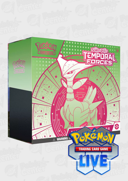 Live Code Card: Temporal Forces Elite Trainer Box Iron Leaves