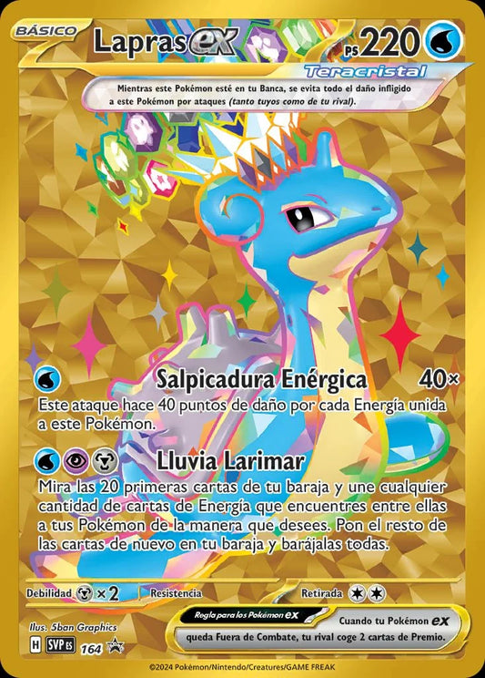 Black Star Promos - SVP164 - Lapras ex (Sealed)