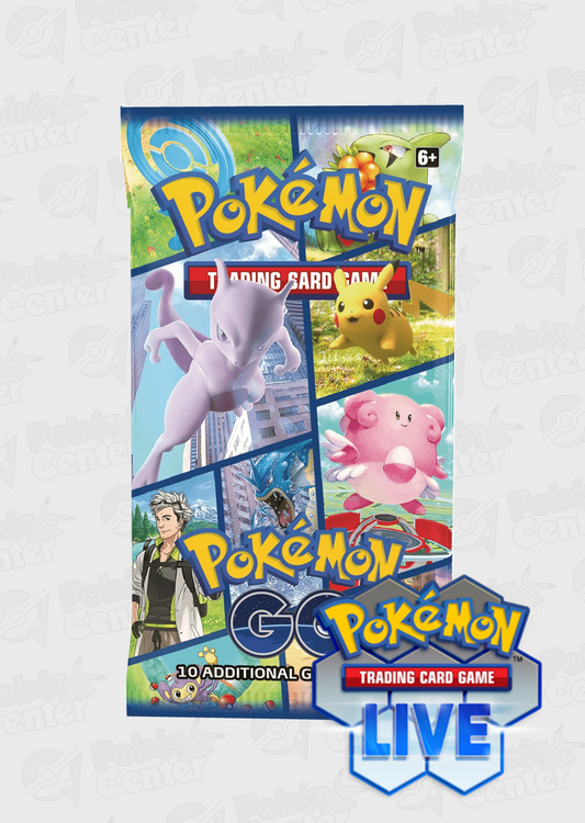 Live Code Card: Pokémon GO Booster Pack