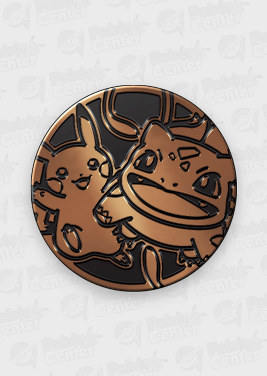 Pikachu & Bulbasaur Coin