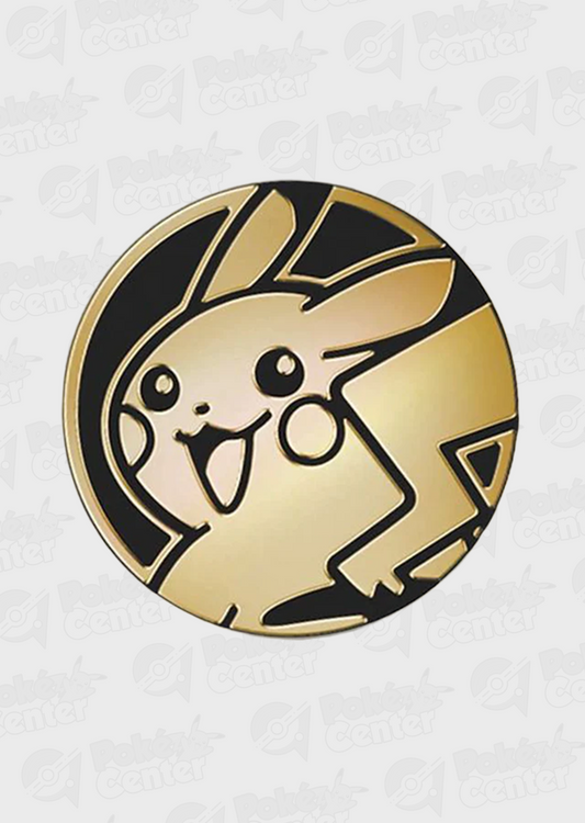 Stacking Tins Gold Pikachu Coin [2022]