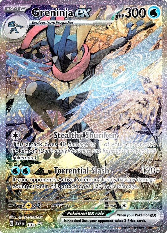 Black Star Promos - SVP132 - Greninja ex