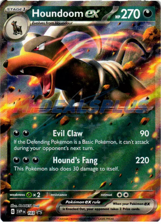 Black Star Promos - SVP103 - Houndoom ex