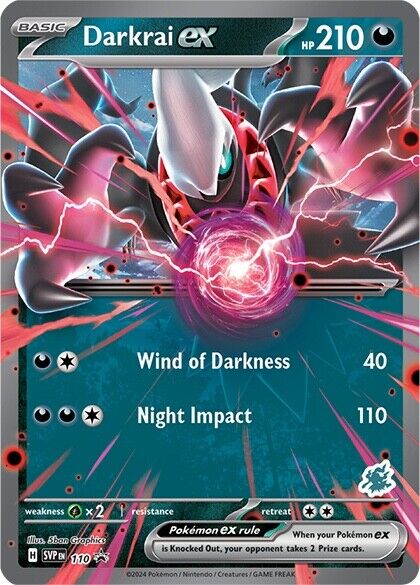 Black Star Promos - SVP110 - Darkrai ex