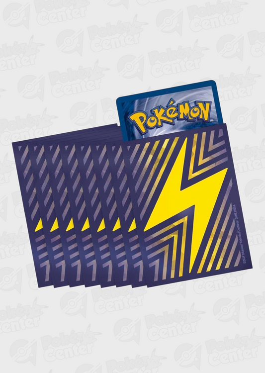 Surging Sparks: Stellar Tera Pikachu Card Sleeves (65 stuks)