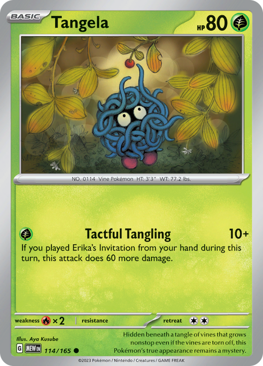 151 - 114/165 - Tangela