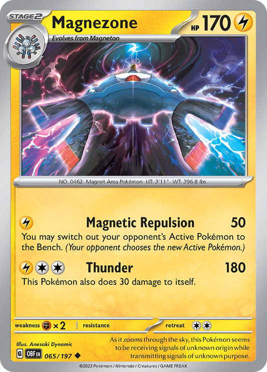 Obsidian Flames - 065/197 - Magnezone