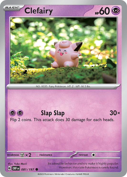 Obsidian Flames - 081/197 - Clefairy