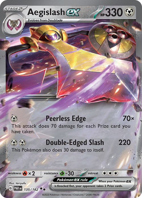 Paradox Rift - 135/182 - Aegislash ex