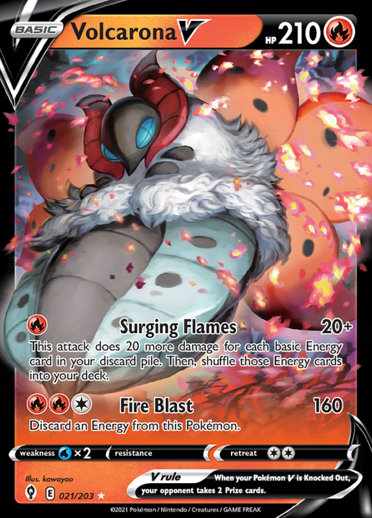 Evolving Skies - 021/203 - Volcarona V