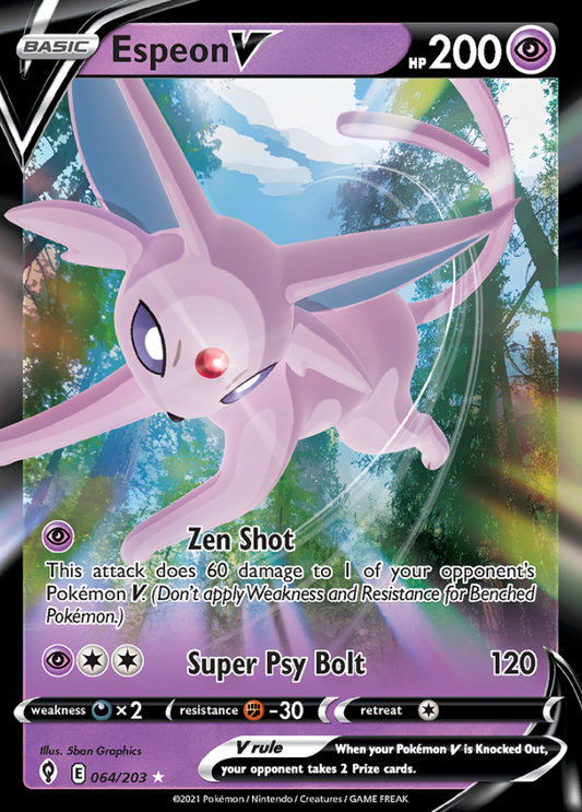 Evolving Skies - 064/203 - Espeon V