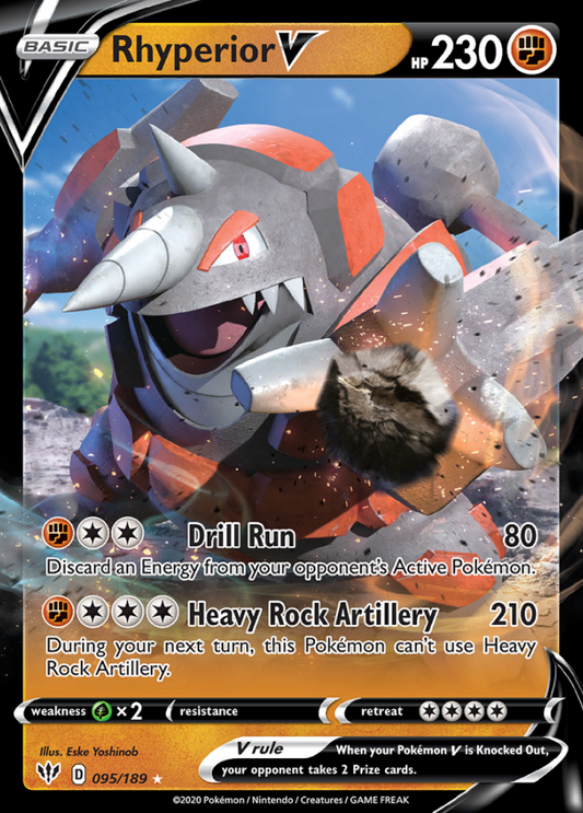 Darkness Ablaze - 095/189 - Rhyperior V