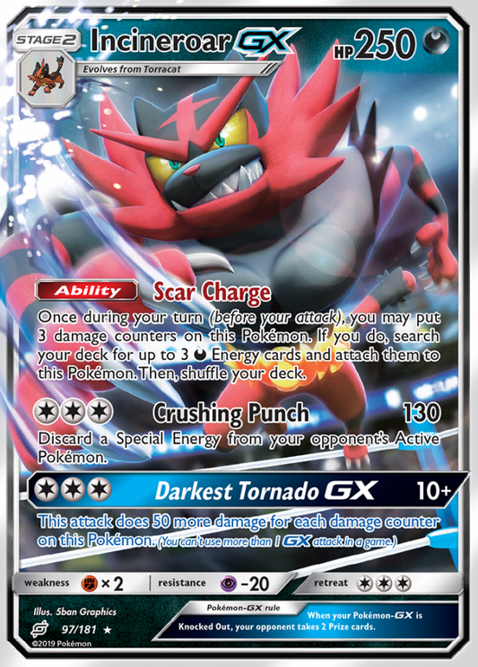 Team Up - 097/181 - Incineroar GX