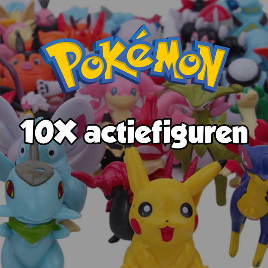 10x Pokémon Mini Actiefiguren