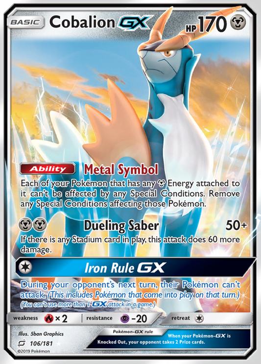 Team Up - 106/181 - Cobalion GX