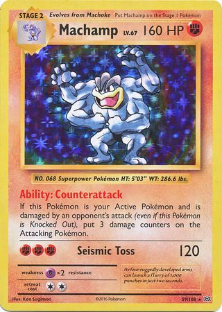 Evolutions - 059/108 - Machamp - Holo