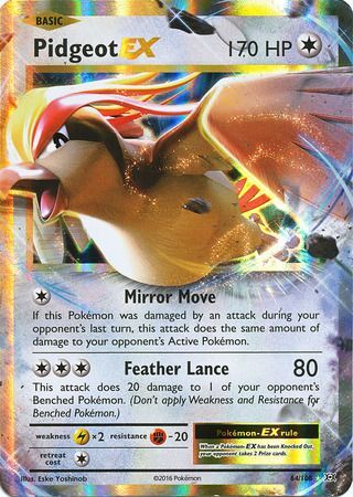 Evolutions - 064/108 - Pidgeot EX