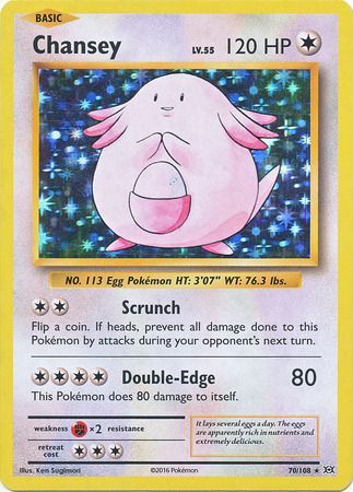 Evolutions - 070/108 - Chansey - Holo